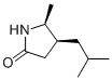 2-PYRROLIDINONE, 5-METHYL-4-(2-METHYLPROPYL)-, (4S,5S)-REL- CAS#: 850080-17-0