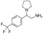 2-PYRROLIDINYL-2-[4-(TRIFLUOROMETHYL)PHENYL]ETHYLAMINE CAS#: 885950-66-3