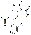 2-Pentanone, 4-(2-chlorophenyl)-5-(3-methyl-4-nitro-5-isoxazolyl)- CAS#: 869586-75-4