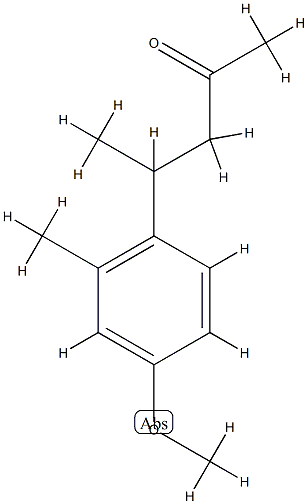 2-Pentanone,4-(4-methoxy-2-methylphenyl)-(9CI) CAS#: 819849-76-8