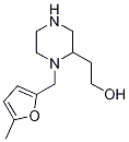 2-Piperazineethanol,1-[(5-methyl-2-furanyl)methyl]-(9CI) CAS#: 819802-25-0