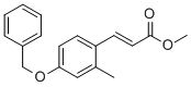 2-Propenoic acid, 3-[2-methyl-4-(phenylmethoxy)phenyl]-, methyl ester CAS#: 847348-48-5