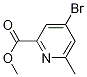 2-Pyridinecarboxylic acid, 4-broMo-6-Methyl-, Methyl ester CAS#: 886372-49-2