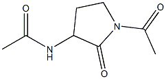 2-Pyrrolidinone, 3-acetamido-1-acetyl-, DL- (5CI) CAS#: 879278-44-1