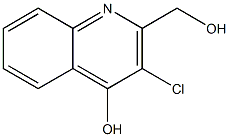 2-Quinolinecarbinol, 3-chloro-4-hydroxy- (3CI) CAS#: 856086-91-4