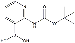 (2-[(TERT-BUTOXYCARBONYL)AMINO]PYRIDIN-3-YL)BORONIC ACID CAS#: 863753-35-9