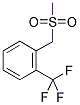 2-TRIFLUOROMETHYLBENZYLMETHYLSULFONE CAS#: 886497-88-7