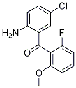(2-aMino-5-chlorophenyl)(2-fluoro-6-Methoxyphenyl)Methanone CAS#: 869365-89-9