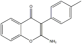 2-amino-3-(4-methylphenyl)-4H-chromen-4-one CAS#: 883279-39-8