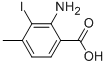 2-amino-3-iodo-4-methylbenzoic acid CAS#: 882679-23-4
