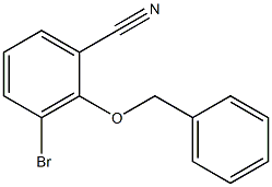 2-(benzyloxy)-3-bromobenzonitrile CAS#: 862992-93-6