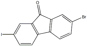 2-bromo-7-iodofluoren-9-one CAS#: 867374-53-6