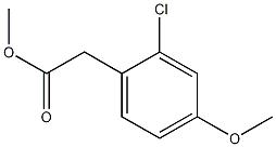 2-chloro-4-methoxyphenylacetic acid methyl ester CAS#: 847604-18-6