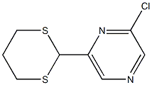2-chloro-6-(1,3-dithian-2-yl)pyrazine CAS#: 874114-31-5