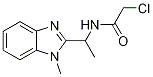 2-chloro-N-[1-(1-methyl-1H-benzimidazol-2-yl)ethyl]acetamide CAS#: 887573-34-4