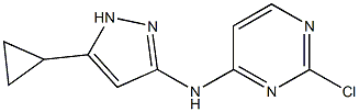 2-chloro-N-(5-cyclopropyl-1H-pyrazol-3-yl)pyriMidin-4-aMine CAS#: 851435-00-2