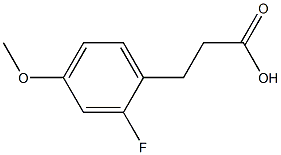 2-fluoro-4-Methoxy-Benzenepropanoic acid CAS#: 852181-15-8