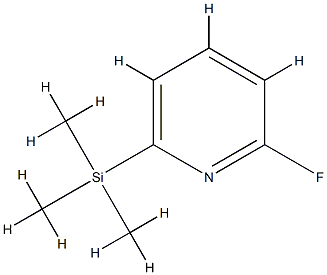 2-fluoro-6-(triMethylsilyl)pyridine CAS#: 847226-07-7