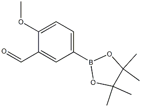 2-methoxy-5-(tetramethyl-1,3,2-dioxaborolan-2-yl)benzaldehyde CAS#: 866546-13-6