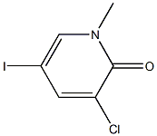 2(1H)-Pyridinone, 3-chloro-5-iodo-1-methyl- CAS#: 832735-68-9