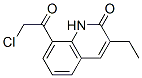 2(1H)-Quinolinone,  8-(chloroacetyl)-3-ethyl-  (9CI) CAS#: 854523-99-2