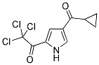 2,2,2-TRICHLORO-1-[4-(CYCLOPROPYLCARBONYL)-1H-PYRROL-2-YL]-1-ETHANONE CAS#: 885950-09-4