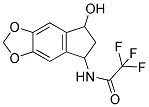 2,2,2-TRIFLUORO-N-(7-HYDROXY-6,7-DIHYDRO-5H-INDENO[5,6-D][1,3]DIOXOL-5-YL)-ACETAMIDE CAS#: 866131-56-8