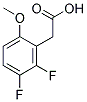 2,3-DIFLUORO-6-METHOXYPHENYLACETIC ACID CAS#: 886501-88-8
