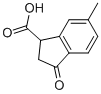 2,3-DIHYDRO-6-METHYL-3-OXO-1H-INDENE-1-CARBOXYLIC ACID CAS#: 858226-48-9