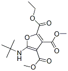 2,3,4-Furantricarboxylic  acid,  5-[(1,1-dimethylethyl)amino]-,  2-ethyl  3,4-dimethyl  ester CAS#: 882040-47-3