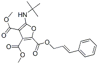 2,3,4-Furantricarboxylic  acid,  5-[(1,1-dimethylethyl)amino]-,  3,4-dimethyl  2-(3-phenyl-2-propenyl)  ester  (9CI) CAS#: 882040-50-8