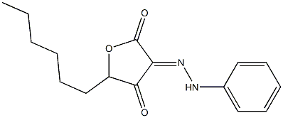2,3,4(5H)-Furantrione, 5-hexyl-, 3-phenylhydrazone (5CI) CAS#: 854703-08-5