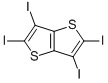 2,3,5,6-Tetraiodo-thieno[3,2-b]thiophene CAS#: 883107-42-4