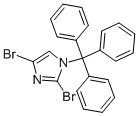 2,4-DIBROMO-1-TRITYL-1H-IMIDAZOLE CAS#: 871269-06-6