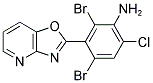 2,4-DIBROMO-6-CHLORO-3-[1,3]OXAZOLO[4,5-B]PYRIDIN-2-YLANILINE CAS#: 874591-70-5