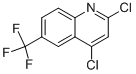 2,4-DICHLORO-6-(TRIFLUOROMETHYL)QUINOLINE CAS#: 852203-17-9