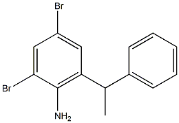 2,4-DibroMo-6-(1-phenylethyl)aniline CAS#: 869497-59-6