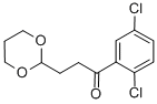 2',5'-DICHLORO-3-(1,3-DIOXAN-2-YL) PROPIOPHENONE CAS#: 884504-47-6