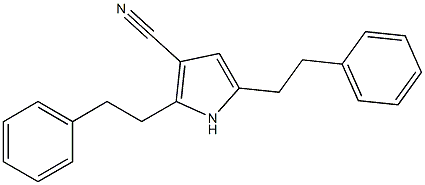 2,5-Diphenethyl-1H-pyrrole-3-carbonitrile CAS#: 857420-96-3
