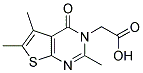 (2,5,6-TRIMETHYL-4-OXO-4H-THIENO[2,3-D]PYRIMIDIN-3-YL)-ACETIC ACID CAS#: 878657-12-6