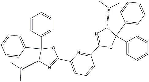 2,6-Bis[(4R)-4,5-dihydro-4-(1-methylethyl)-5,5-diphenyl-2-oxazolyl]pyridine CAS#: 828918-24-7