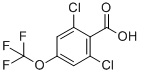 2,6-DICHLORO-4-(TRIFLUOROMETHOXY)BENZOIC ACID CAS#: 886502-90-5