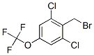 2,6-DICHLORO-4-(TRIFLUOROMETHOXY)BENZYL BROMIDE CAS#: 886503-08-8