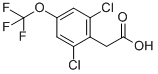 2,6-DICHLORO-4-(TRIFLUOROMETHOXY)PHENYLACETIC ACID CAS#: 886503-16-8