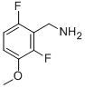 2,6-DIFLUORO-3-METHOXYBENZYLAMINE CAS#: 886498-50-6
