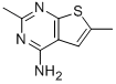 2,6-DIMETHYLTHIENO[2,3-D]PYRIMIDIN-4-AMINE CAS#: 879873-55-9