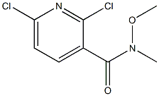 2,6-Dichloro-N-methoxy-N-methylpyridine-3-carboxamide CAS#: 873936-98-2