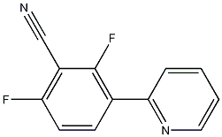 2,6-Difluoro-3-(2-pyridnyl)-benzonitrile CAS#: 883106-18-1