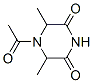 2,6-Piperazinedione, 4-acetyl-3,5-dimethyl- CAS#: 861379-70-6