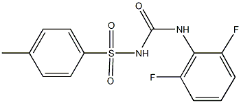 {[(2,6-difluoroanilino)carbonyl]amino}(4-methylphenyl)dioxo-lambda~6~-sulfane CAS#: 866151-79-3